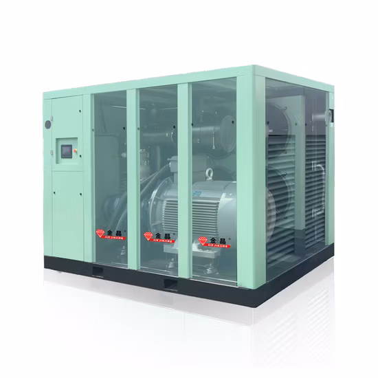 Low Pressure Screw Air Compressor Permanent Magnet Screw Air Compressor Energy Saving