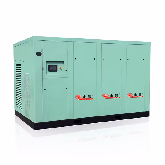 Low Pressure Screw Air Compressor Permanent Magnet Screw Air Compressor Energy Saving